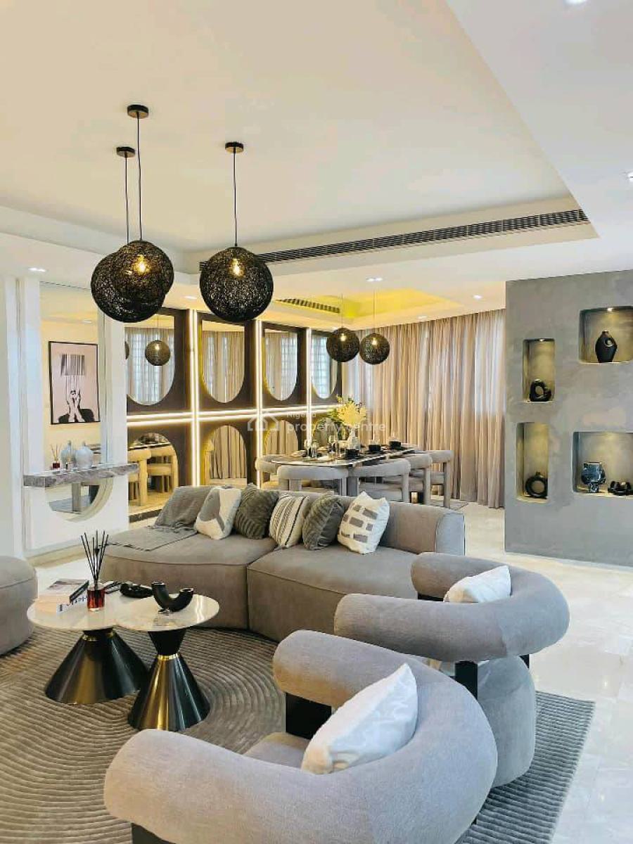 Luxury Furnished 4 Bedroom Penthouse, Eko Atlantic City, Lagos, House Short Let