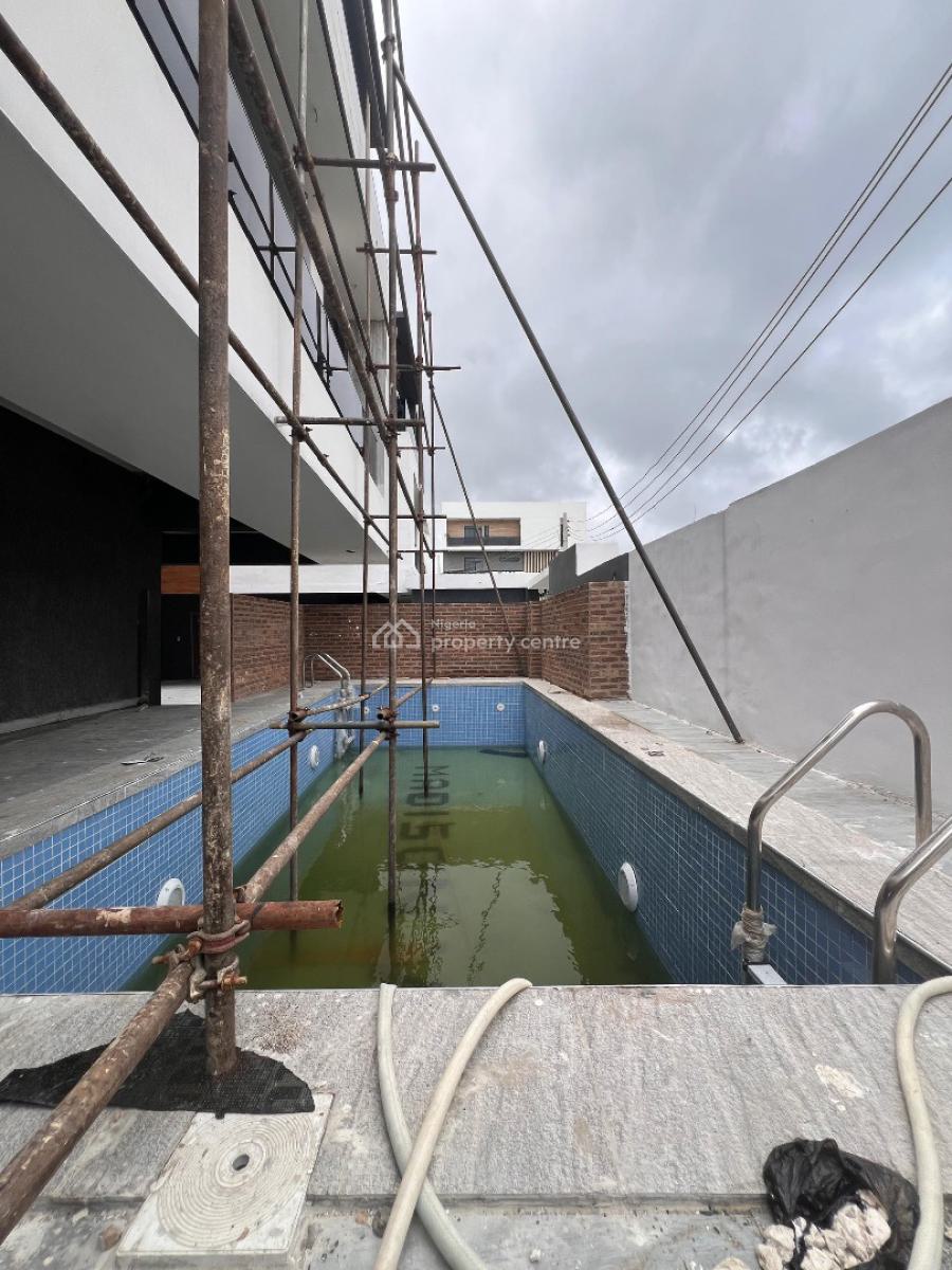 Stunning 4 Bedroom Terrace with Bq, Pool and Gym, Lekki Phase 1, Lekki, Lagos, Terraced Duplex for Sale