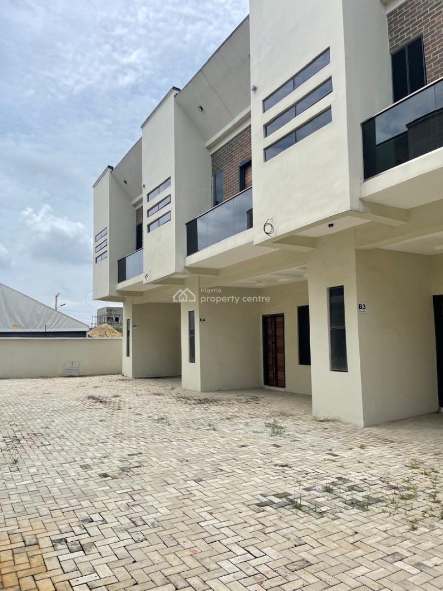Newly Built 4 Bedroom Terrace Duplex, General Paint, Alasia, Ajah, Lagos, Terraced Duplex for Rent