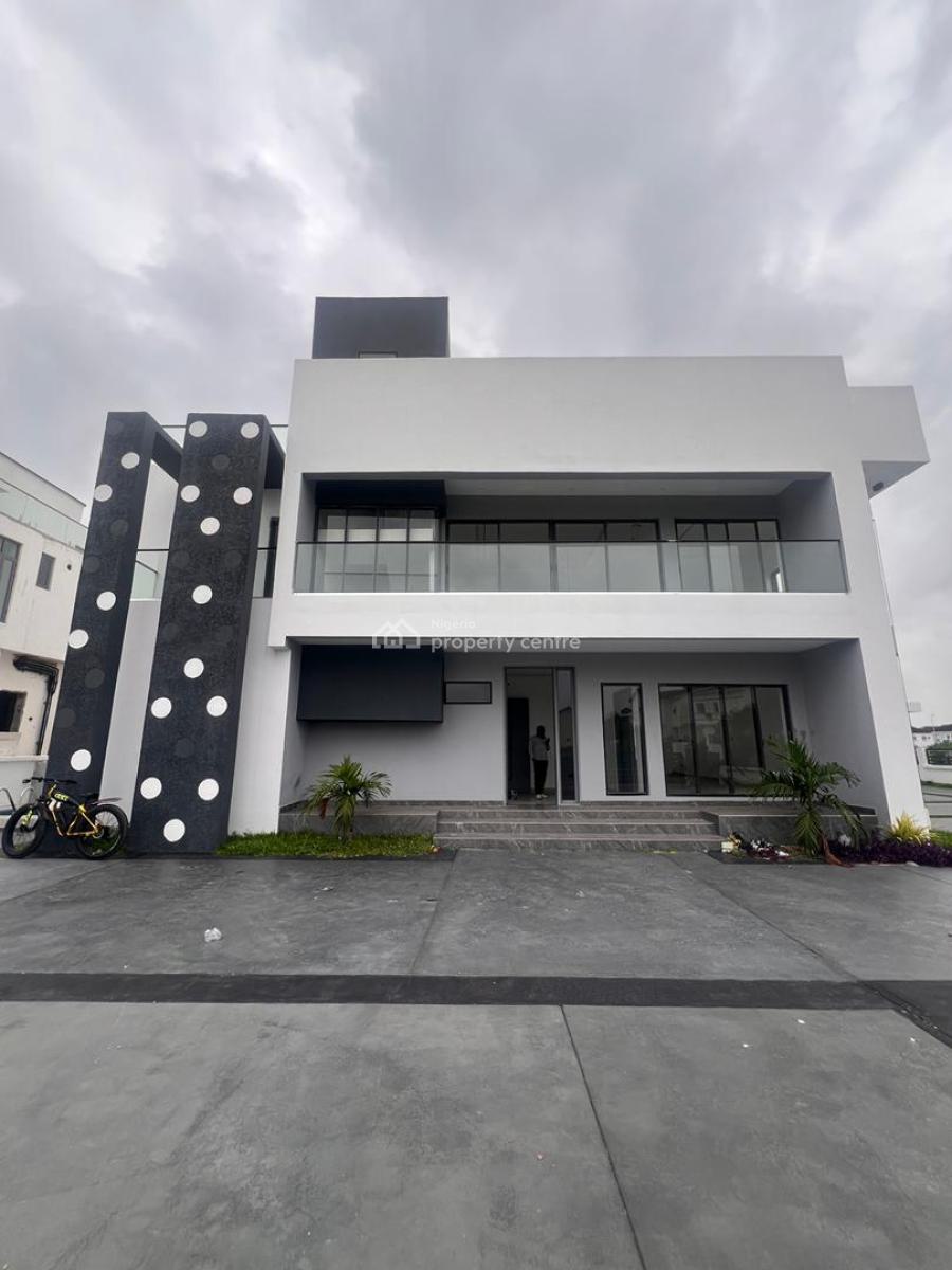 Spacious 5 Bedroom Detached Duplex with Swimming Pool, Gym, & Elevator, Ajah, Lagos, Detached Duplex for Sale