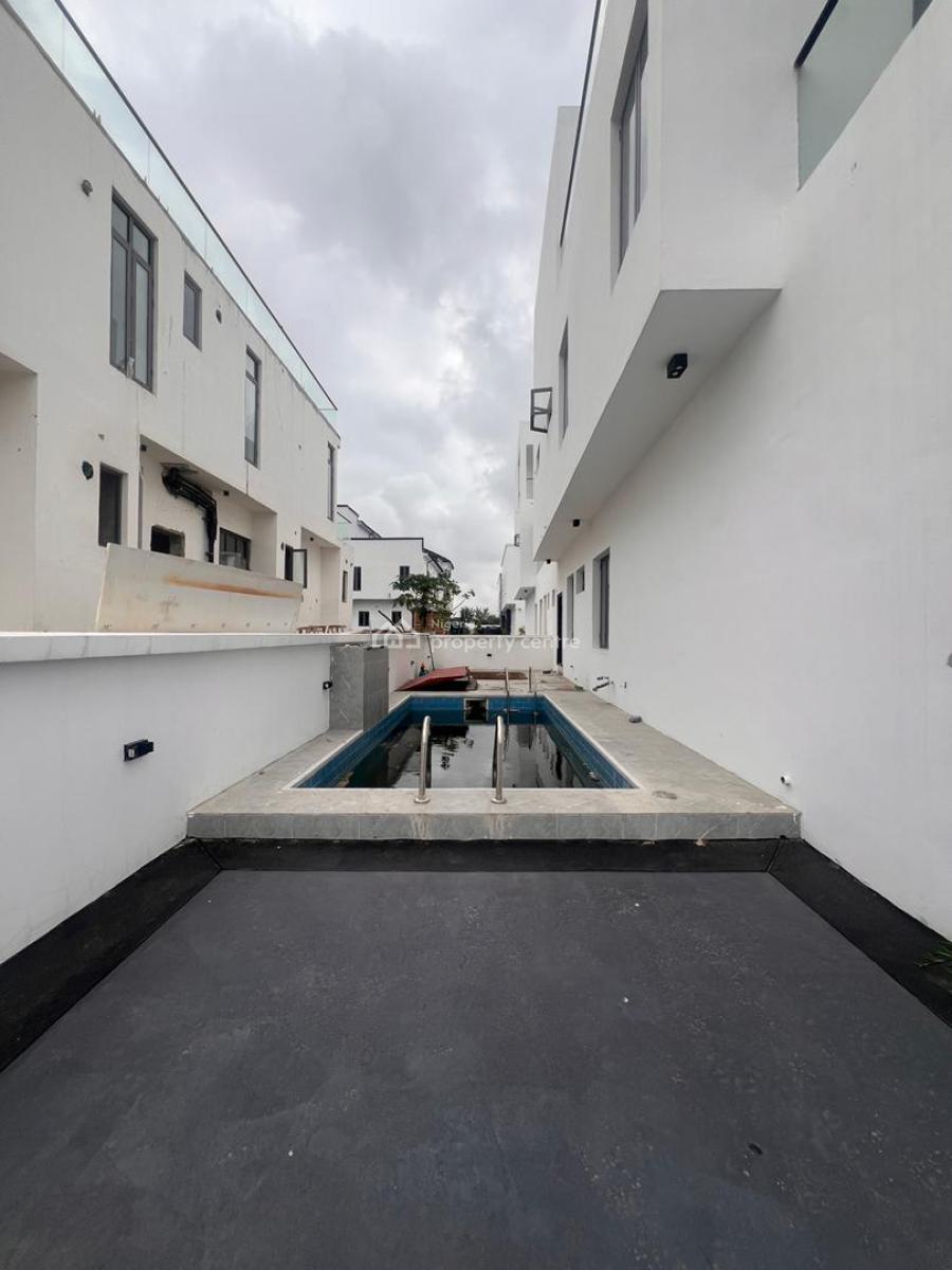 Spacious 5 Bedroom Detached Duplex with Swimming Pool, Gym, & Elevator, Ajah, Lagos, Detached Duplex for Sale