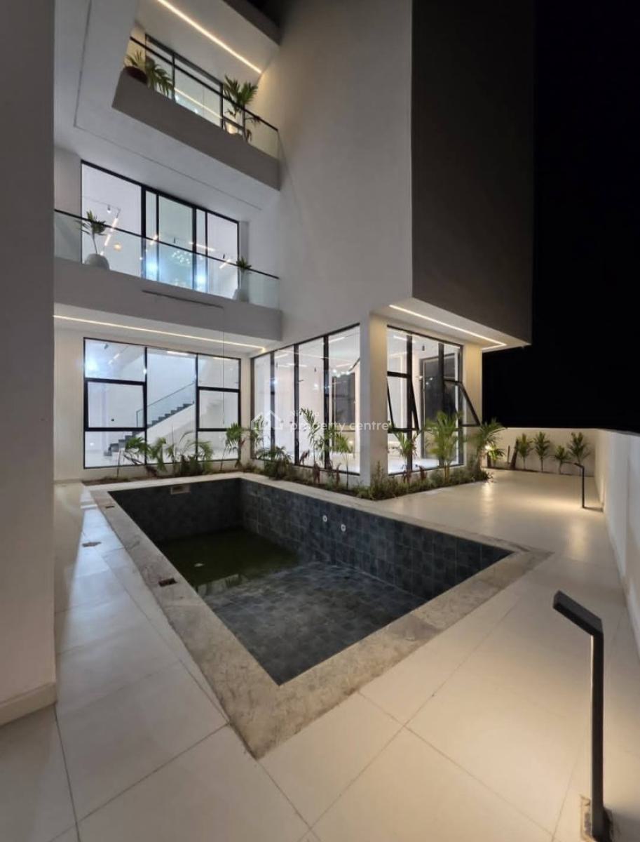 Nicely Built 5 Bedroom Fully Detached Duplex with Bq, Osapa, Lekki, Lagos, Detached Duplex for Sale