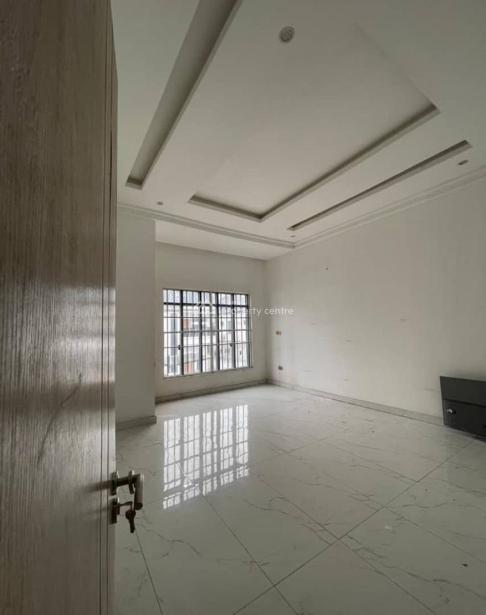 Spacious Self Service 4 Bedroom Semi Detached Duplex with Bq, Chevron, Lekki, Lagos, Semi-detached Duplex for Rent