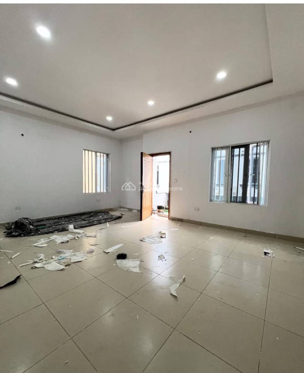 Spacious Self Service 4 Bedroom Semi Detached Duplex with Bq, Chevron, Lekki, Lagos, Semi-detached Duplex for Rent