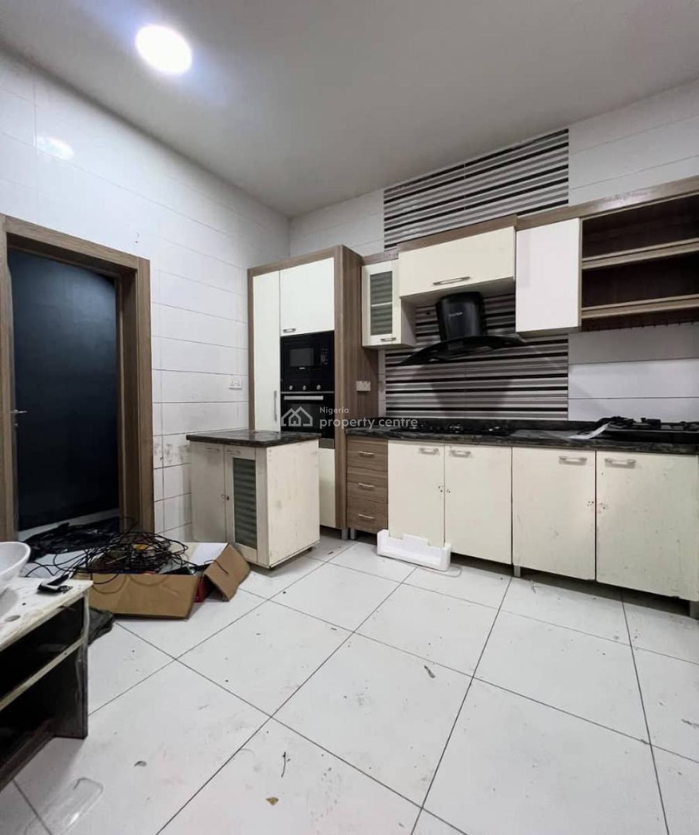 Spacious Self Service 4 Bedroom Semi Detached Duplex with Bq, Chevron, Lekki, Lagos, Semi-detached Duplex for Rent