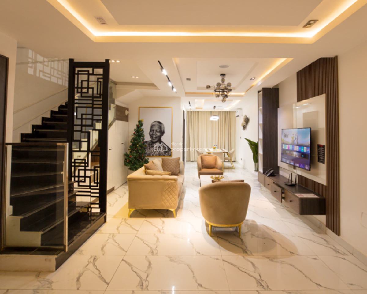 Units of Luxurious 4 Bedroom Duplex with Swimming Pool and Gym, Besides Aso Radio, Katampe, Abuja, Flat / Apartment Short Let