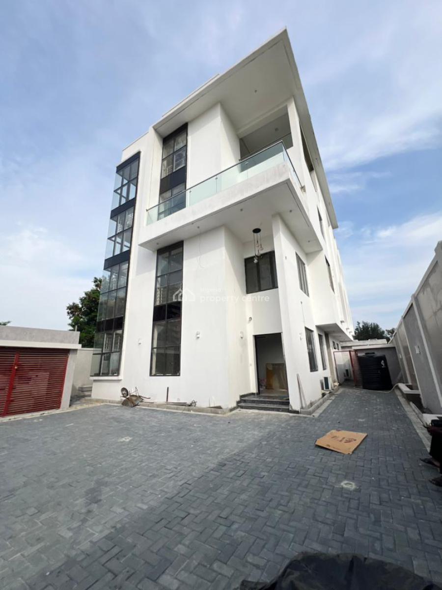 New 5 Bedroom Detached Duplex with 2bqs, Pool in a Secure Estate, Ikoyi, Lagos, Detached Duplex for Sale