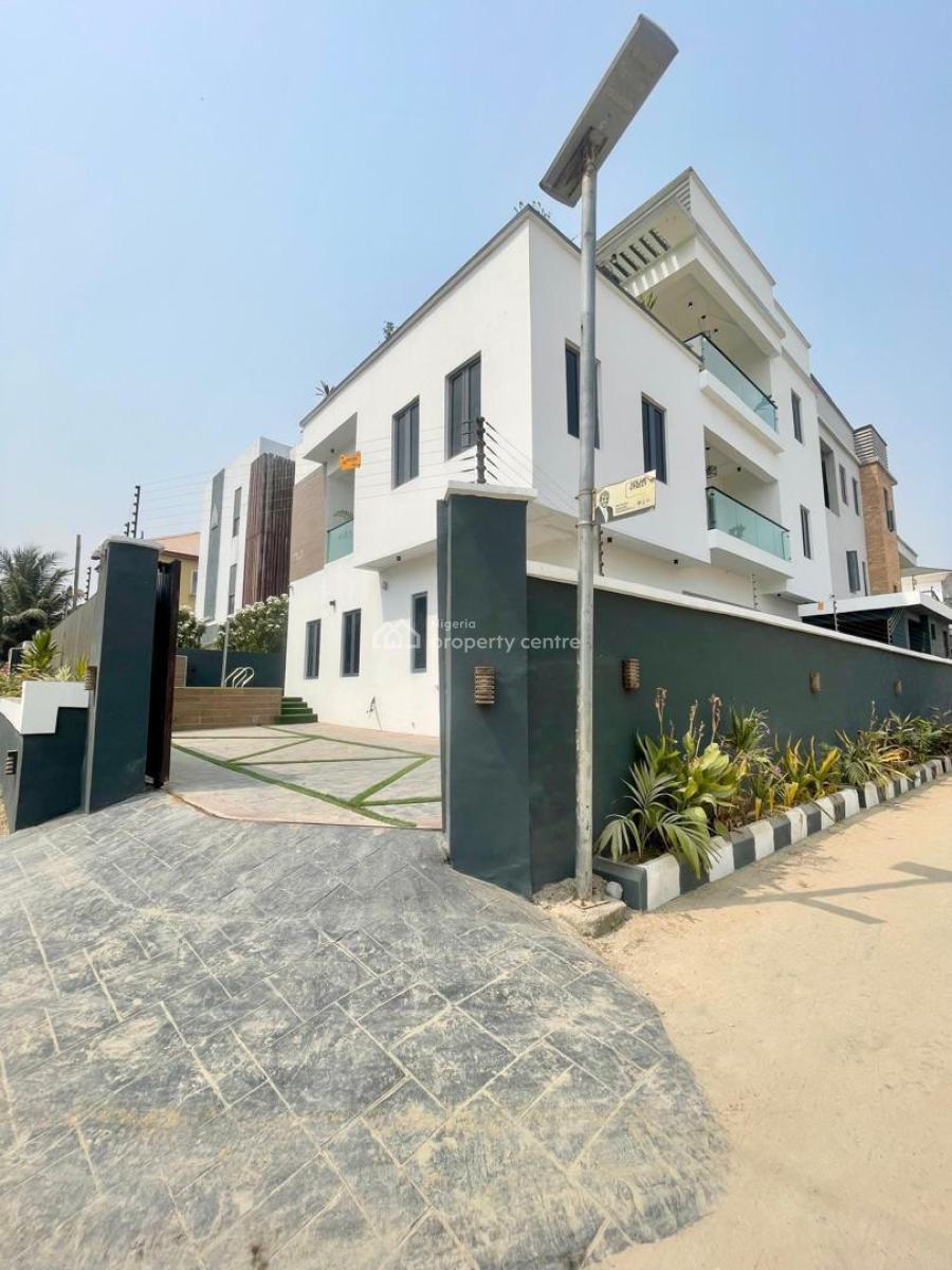 5 Bedroom Fully Detached Duplex with Pool, Rooftop Terrace and Bq, Ikate, Lekki, Lagos, Detached Duplex for Sale