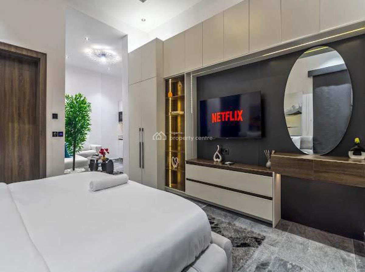 Introducing Our Lovely One Bedroom Smart Home with Inbuilt Speaker, Lekki Phase 1, Lekki, Lagos, Flat / Apartment Short Let