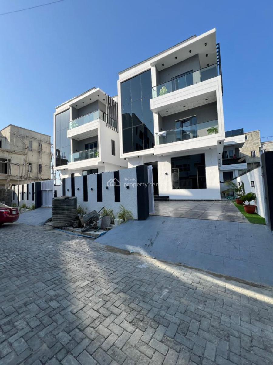 Newly Built 5 Bedroom Fully Detached Duplex with Bq, Ologolo, Lekki, Lagos, Detached Duplex for Sale