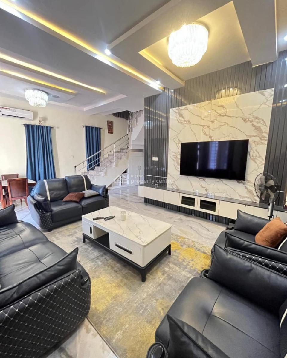 Spacious 4-bedroom Fully Detach Duplex, Chevron, Lekki, Lagos, Detached Duplex for Sale