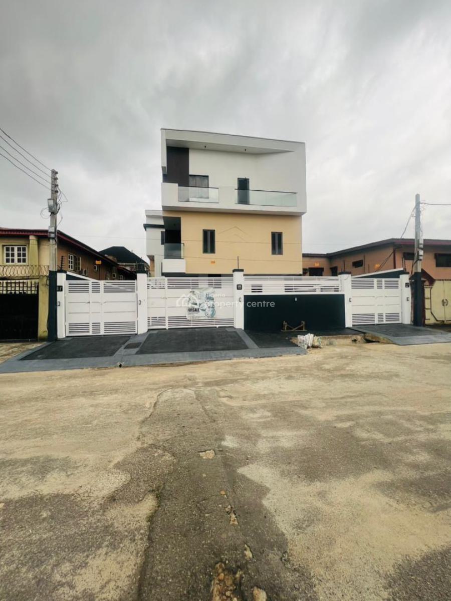 Beautifully Crafted 4 Bedroom Fully Detached Duplex Plus Bq., Off Wemco Road, Ikeja, Lagos, Detached Duplex for Sale