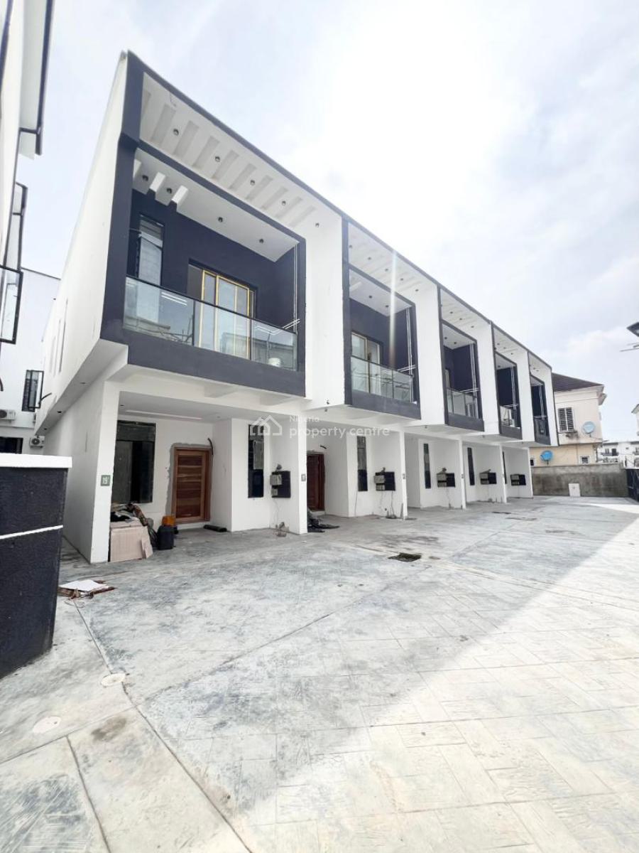 3 Bedroom Terrace Duplex, Chevron, Lekki, Lagos, Terraced Duplex for Sale