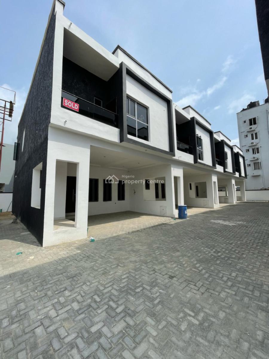 4 Bedroom Terrace Duplex, New Road, Lekki, Lagos, Terraced Duplex for Sale