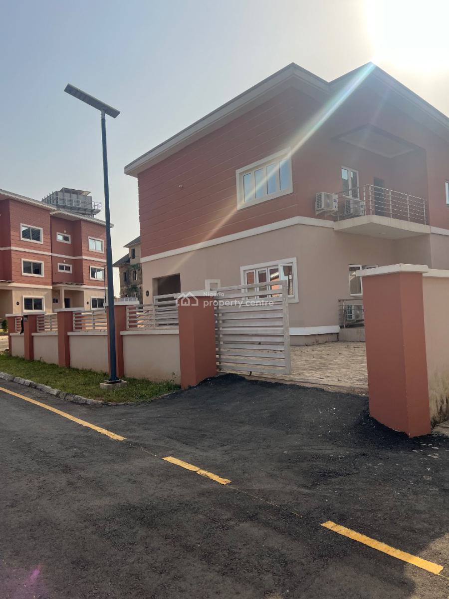 Brand New Fully Detached 4 Bedroom Duplex, & Bq,service with Ac& Gen, By Polaris, Life Camp, Abuja, Detached Duplex for Rent