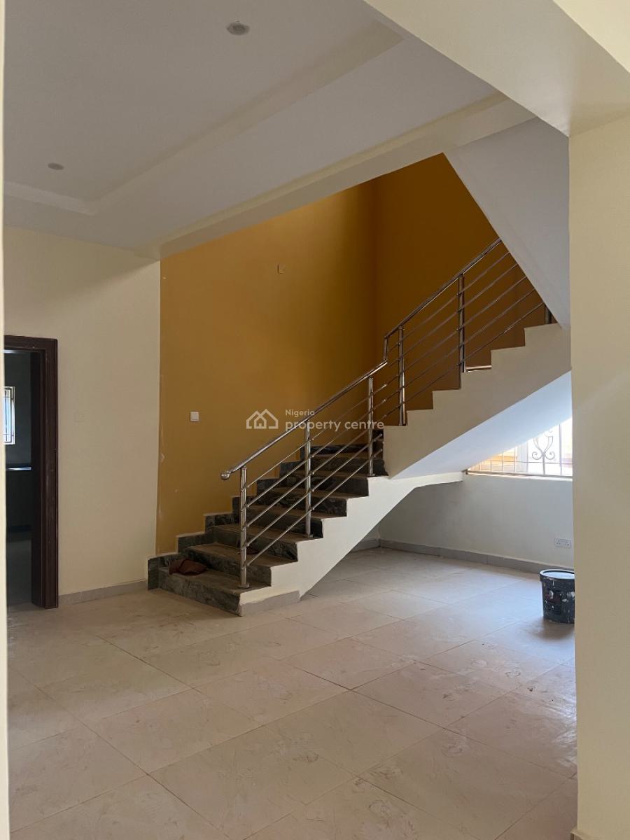 Brand New Fully Detached 4 Bedroom Duplex, & Bq,service with Ac& Gen, By Polaris, Life Camp, Abuja, Detached Duplex for Rent