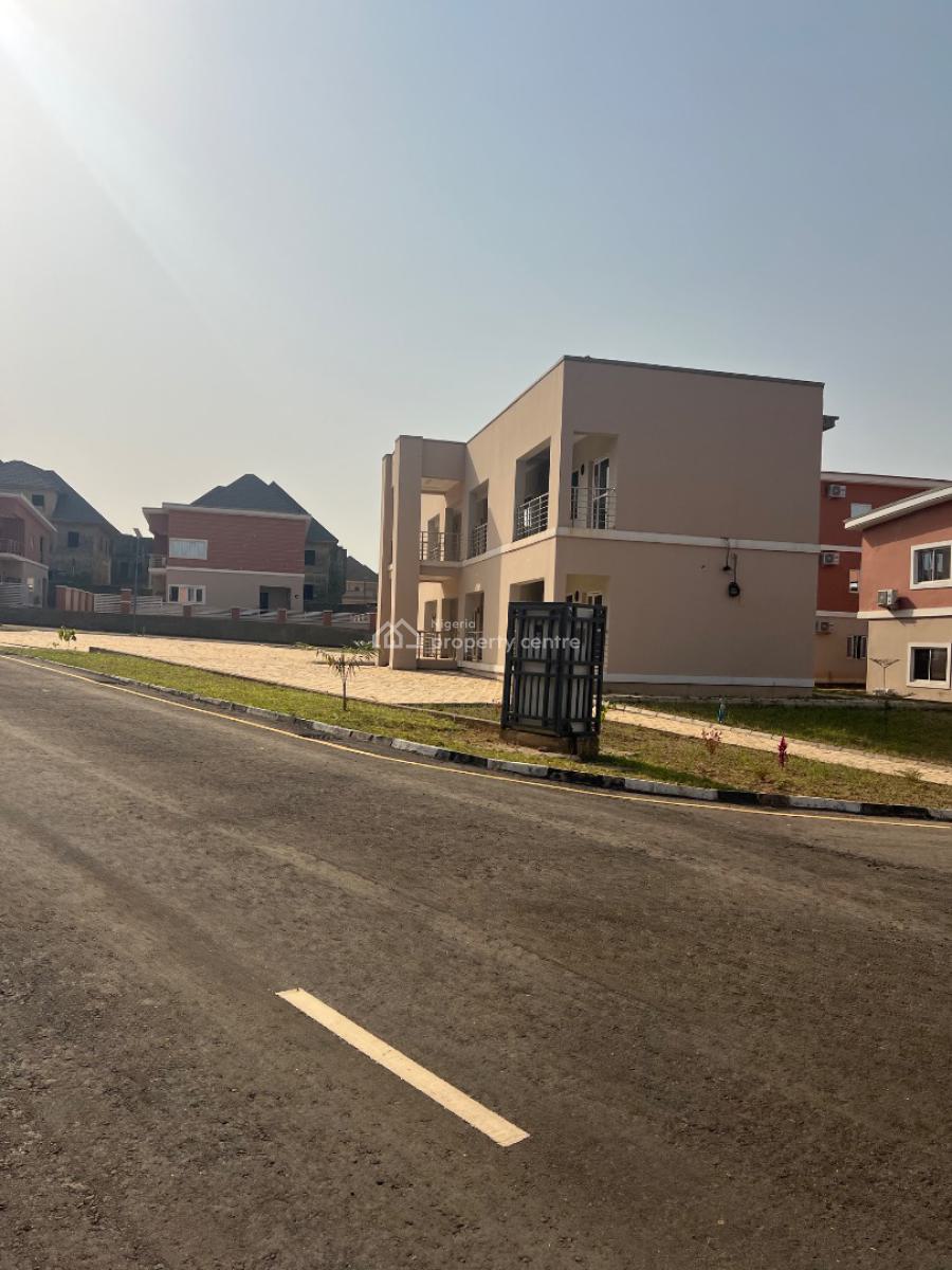 Brand New Fully Detached 4 Bedroom Duplex, & Bq,service with Ac& Gen, By Polaris, Life Camp, Abuja, Detached Duplex for Rent