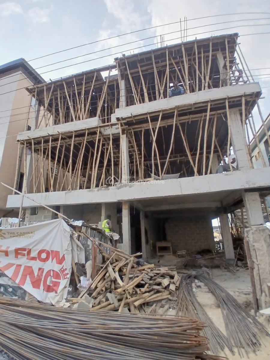 One Bedroom Apartment Off-plan, Akoka, Yaba, Lagos, Mini Flat (room and Parlour) for Sale