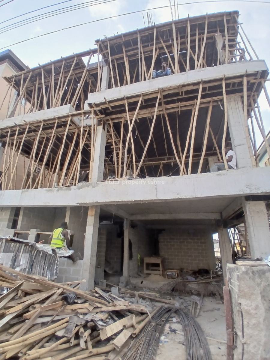 One Bedroom Apartment Off-plan, Akoka, Yaba, Lagos, Mini Flat (room and Parlour) for Sale