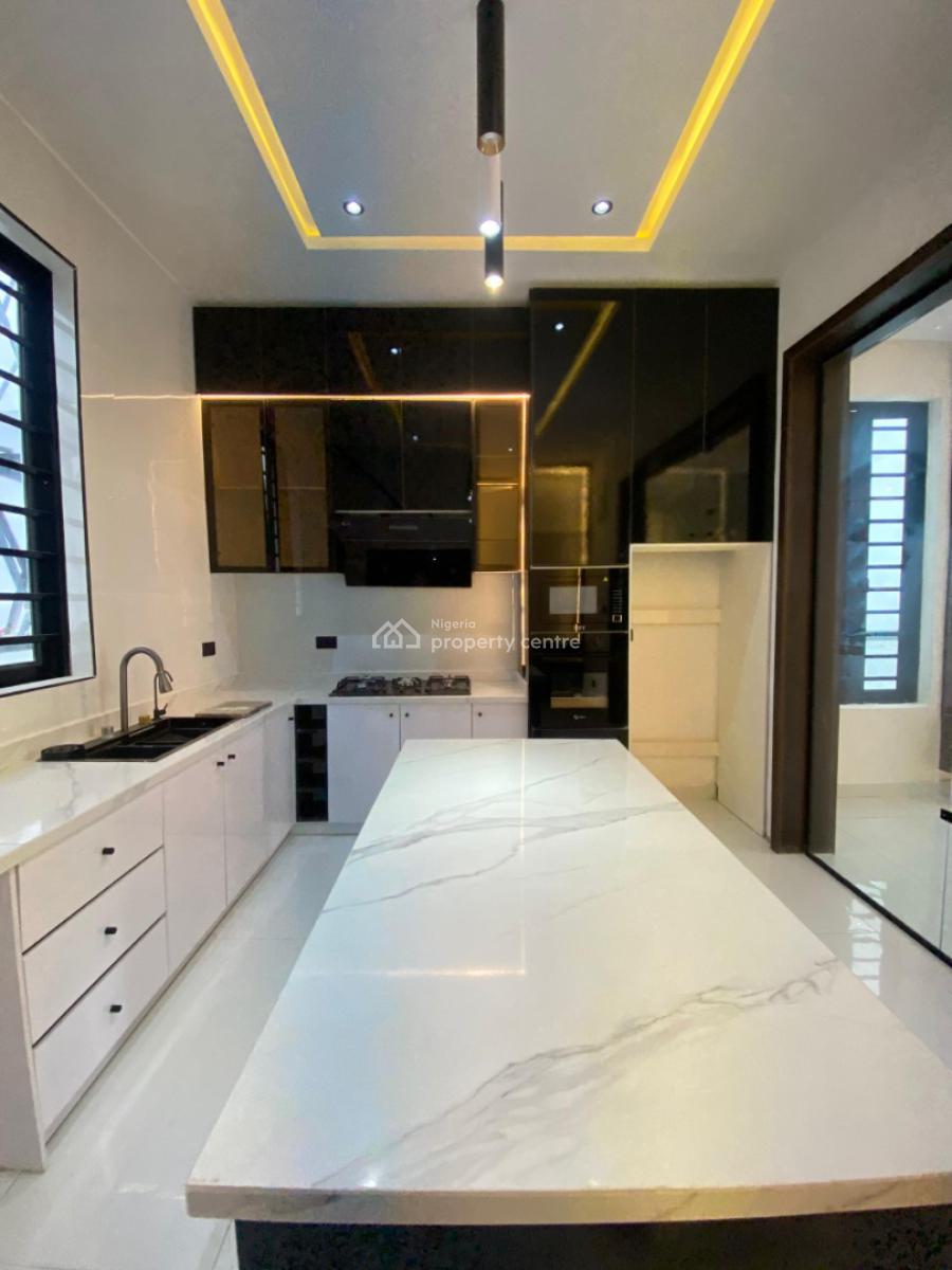 5 Bedroom Fully Detached Duplex with Bq, Lekki Palm City, Ajah, Lagos, Detached Duplex for Sale