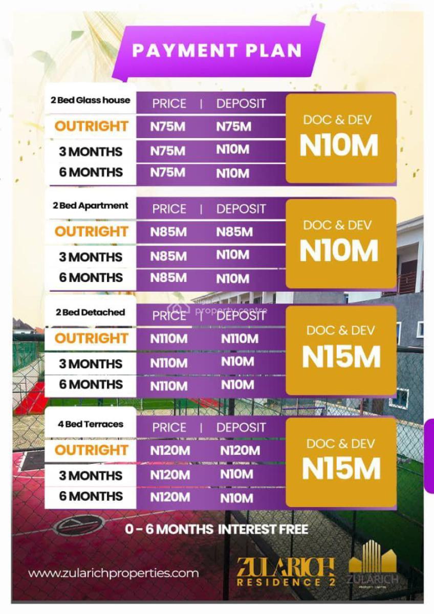 Christmas Luxury 4 Bedroom Terrence, Monastery Road,novair Mall Shoprite Shangotedo Lekki Lagos, Sangotedo, Ajah, Lagos, House for Sale