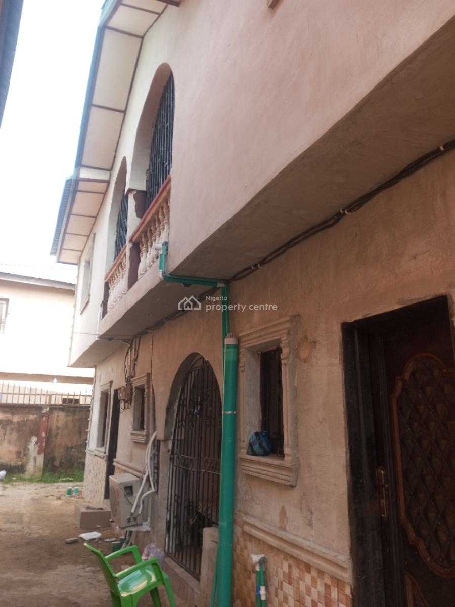 Newly Renovated Self Contain Upstairs Directly Facing The Road, Badore, Ajah, Lagos, Self Contain (single Rooms) for Rent