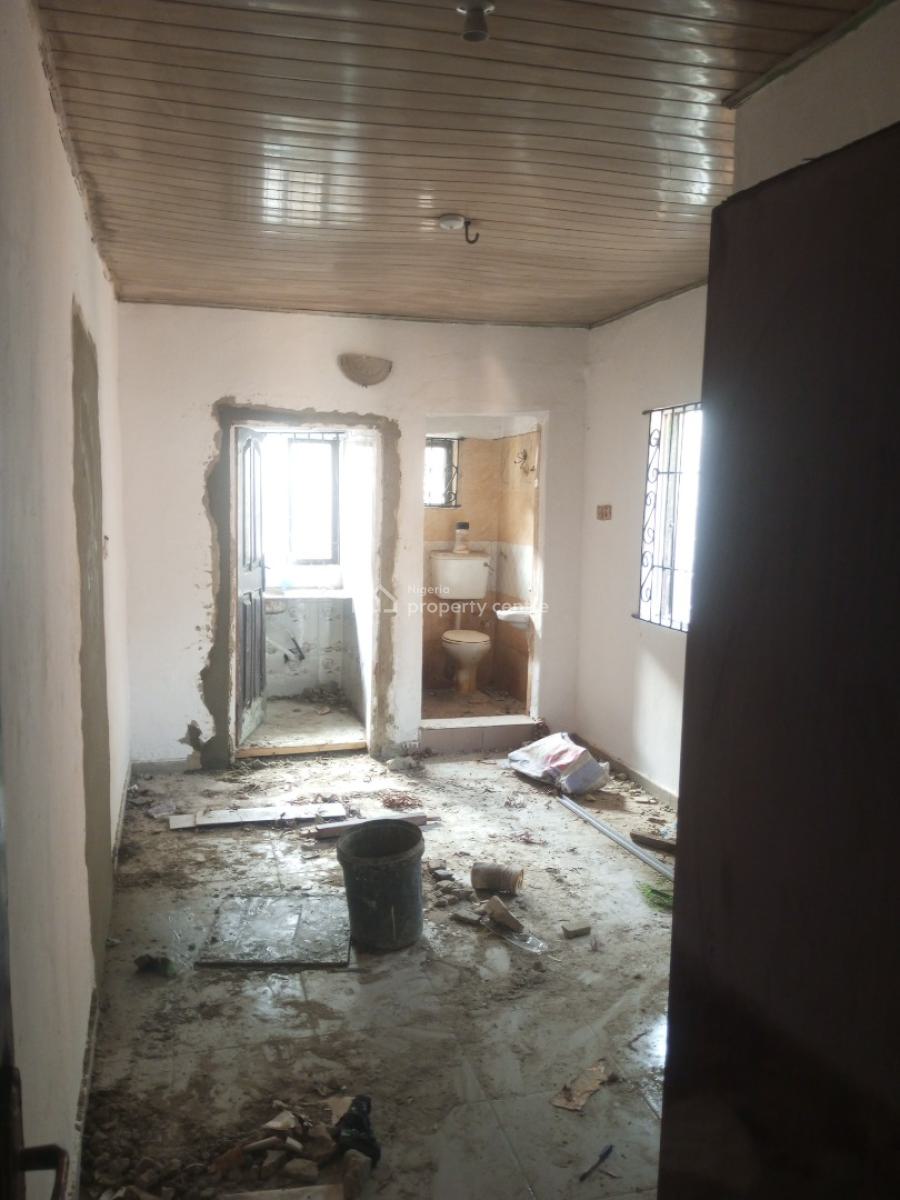Newly Renovated Self Contain Upstairs Directly Facing The Road, Badore, Ajah, Lagos, Self Contain (single Rooms) for Rent