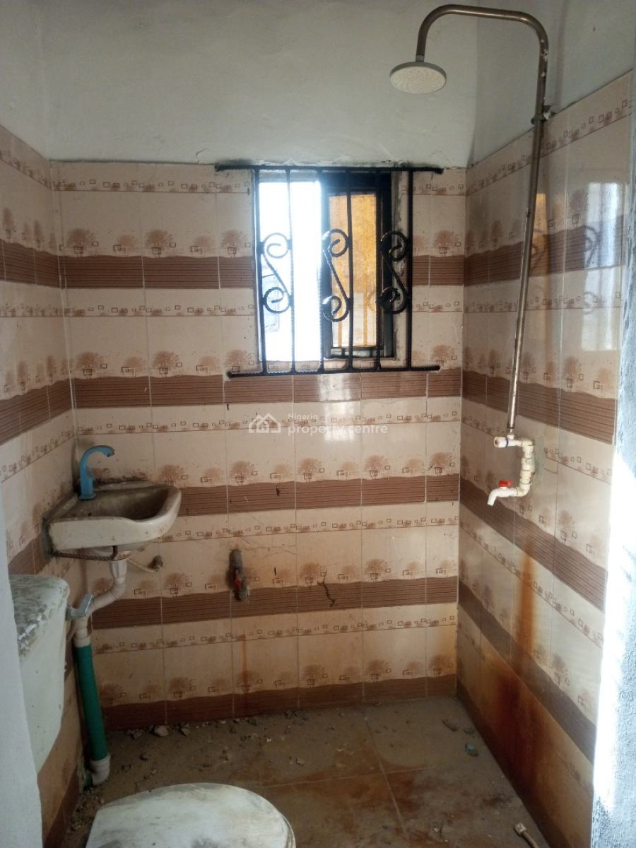Newly Renovated Self Contain Upstairs Directly Facing The Road, Badore, Ajah, Lagos, Self Contain (single Rooms) for Rent