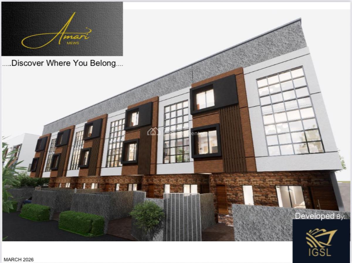 4 Bedroom Terrace Duplex with Bq, Swimming Pool & Gym, Akinwunmi Street, Mende, Maryland, Lagos, Terraced Duplex for Sale