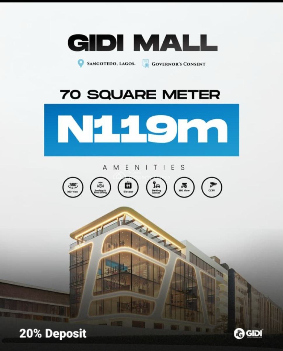 a Luxury Mall Facing The Express, Songotedo, Ajah, Lagos, Plaza / Complex / Mall for Sale