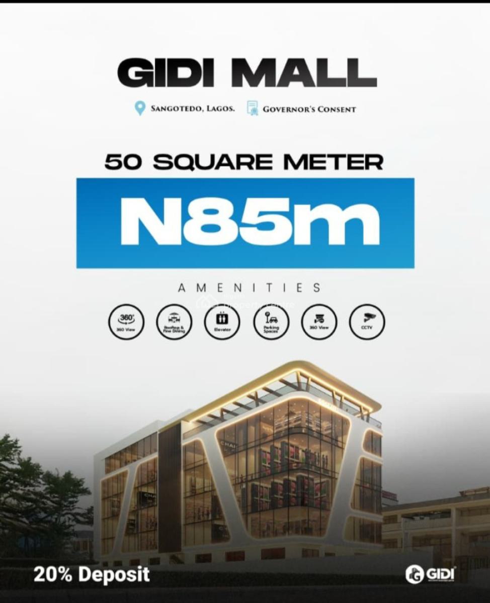 a Luxury Mall Facing The Express, Songotedo, Ajah, Lagos, Plaza / Complex / Mall for Sale