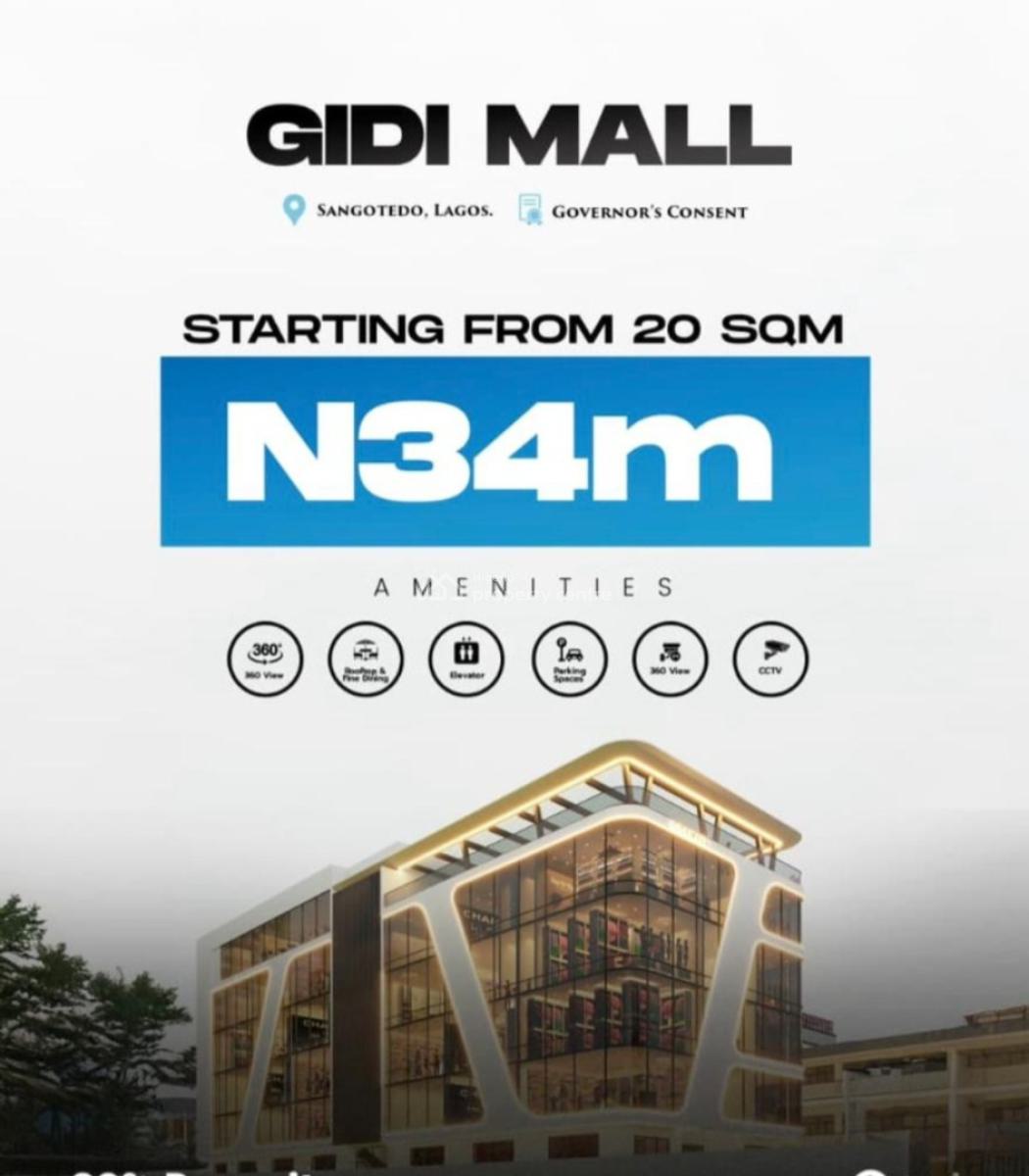 a Luxury Mall Facing The Express, Songotedo, Ajah, Lagos, Plaza / Complex / Mall for Sale