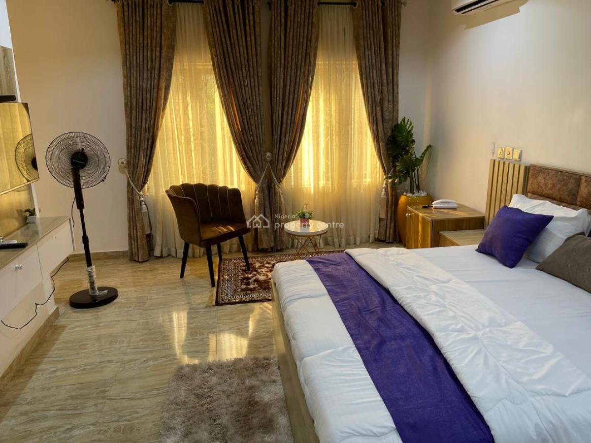 Luxury Furnished 4 Bedrooms Duplex with Bq, Close to Coza, Guzape District, Abuja, Terraced Duplex for Rent