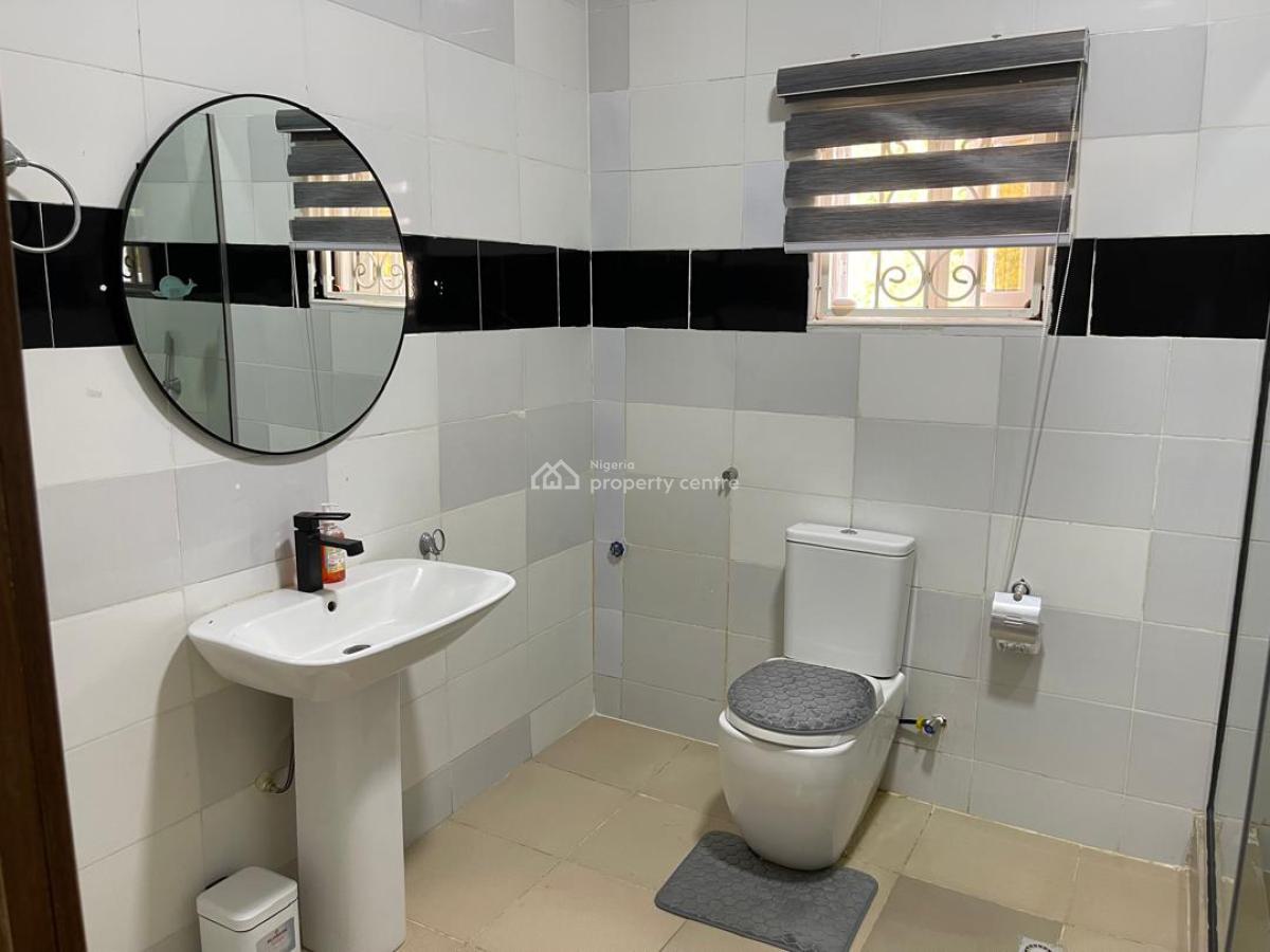 Luxury Furnished 4 Bedrooms Duplex with Bq, Close to Coza, Guzape District, Abuja, Terraced Duplex for Rent