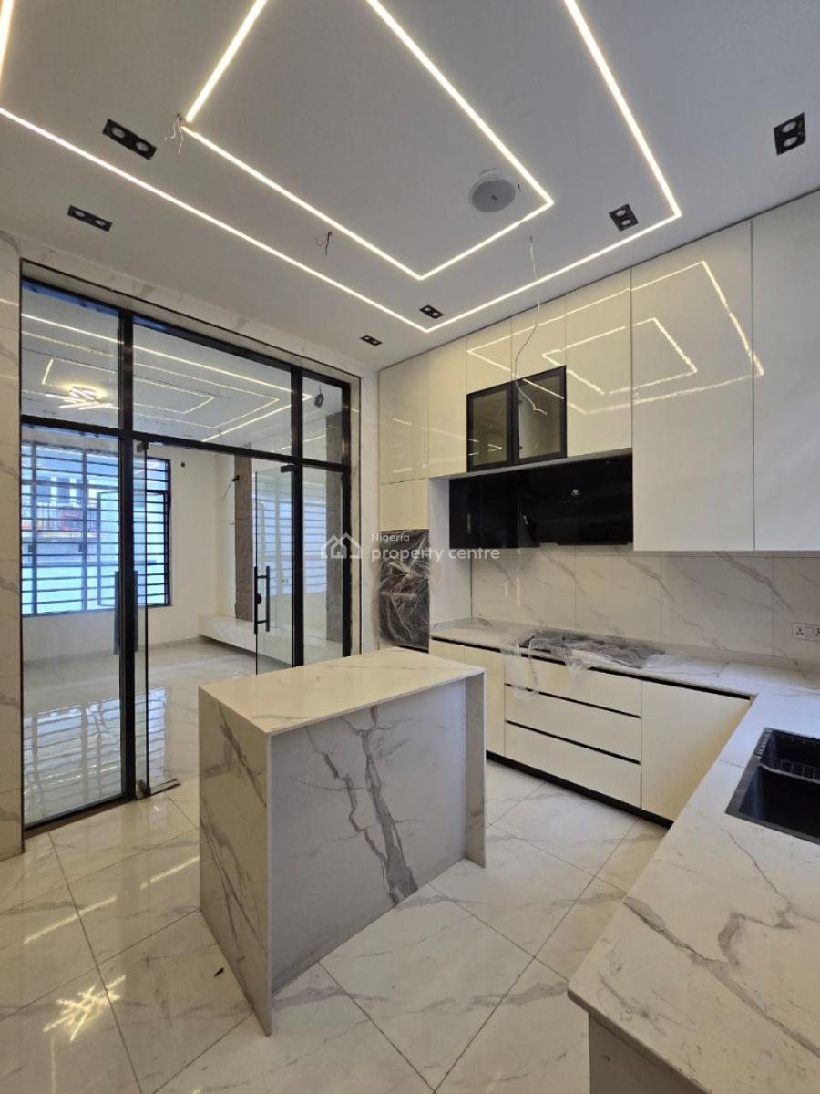 4 Bedroom Terrace with a Room Bq, Ikate, Lekki, Lagos, Terraced Duplex for Sale