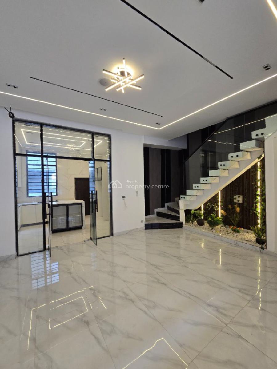 4 Bedroom Terrace with a Room Bq, Ikate, Lekki, Lagos, Terraced Duplex for Sale