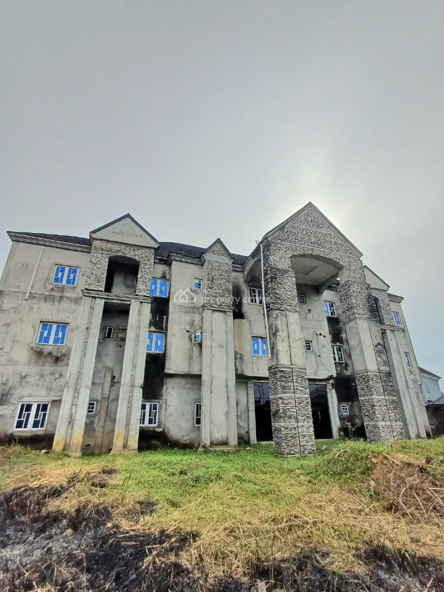 33 Room Hotel with Hall on 3 Plots of Land, Nta Road, Port Harcourt, Rivers, Hotel / Guest House for Sale