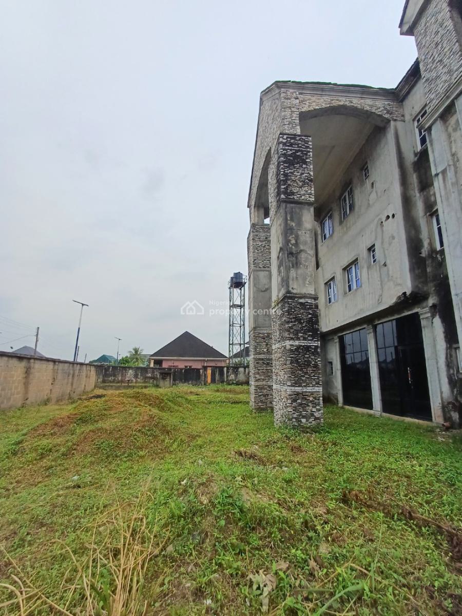 33 Room Hotel with Hall on 3 Plots of Land, Nta Road, Port Harcourt, Rivers, Hotel / Guest House for Sale