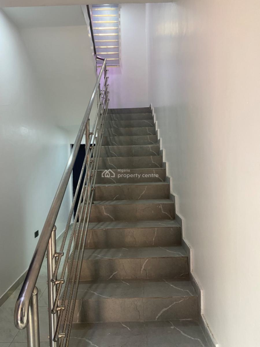 3 Bedrooms Terraced Duplex, Behind Romay Garden, Ilasan, Lekki, Lagos, Flat / Apartment Short Let
