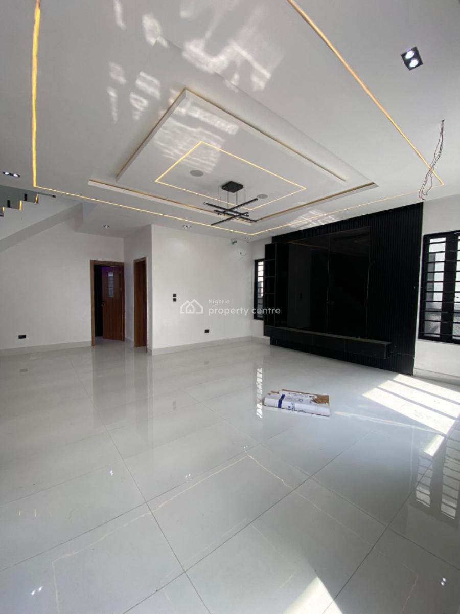 4 Bedroom Fully Detached Duplex with Bq {corner Piece}, Lekki Palm City, Ajah, Lagos, Detached Duplex for Sale