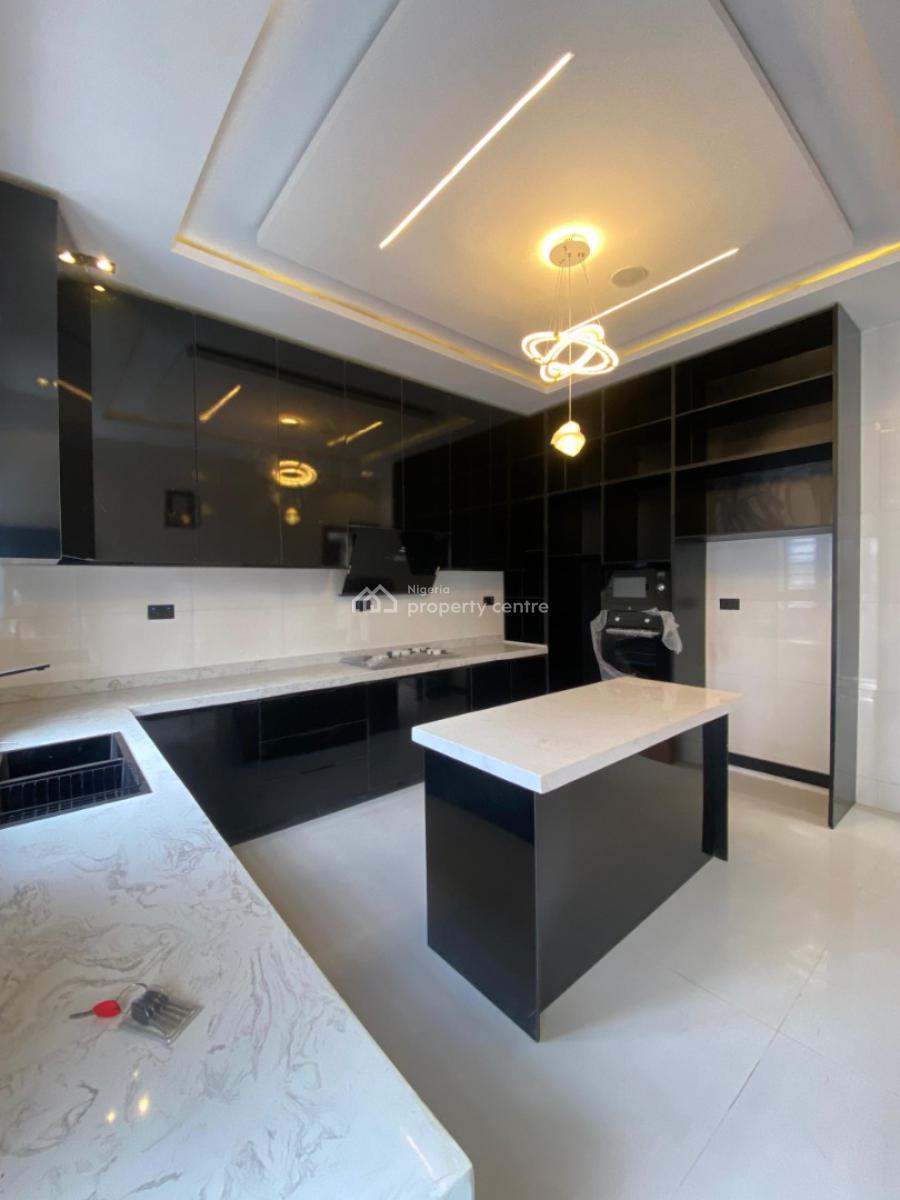 4 Bedroom Fully Detached Duplex with Bq {corner Piece}, Lekki Palm City, Ajah, Lagos, Detached Duplex for Sale