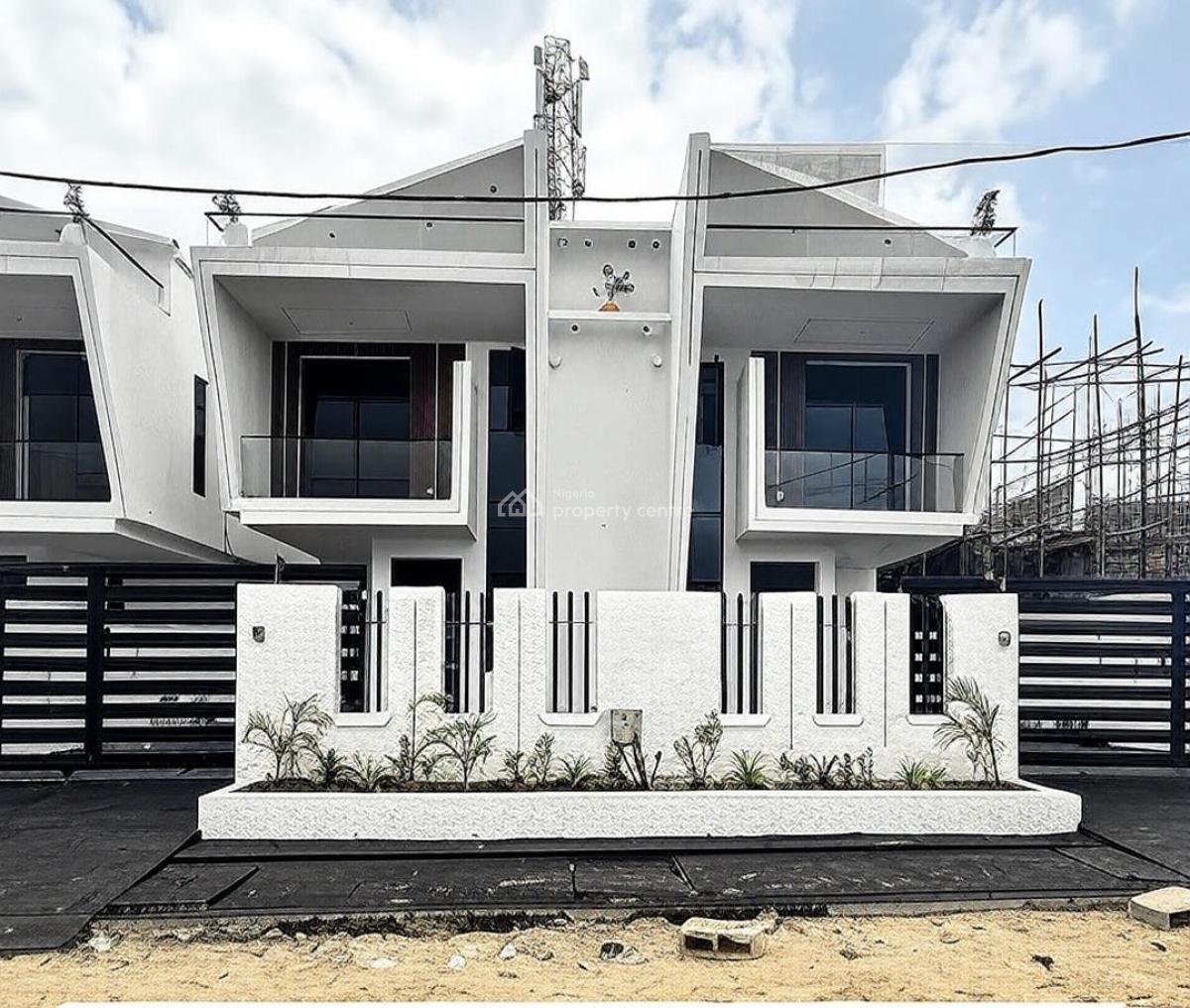 Newly Built 4 Bedroom Semi Detached Duplex, Ikota, Lekki, Lagos, Semi-detached Duplex for Sale