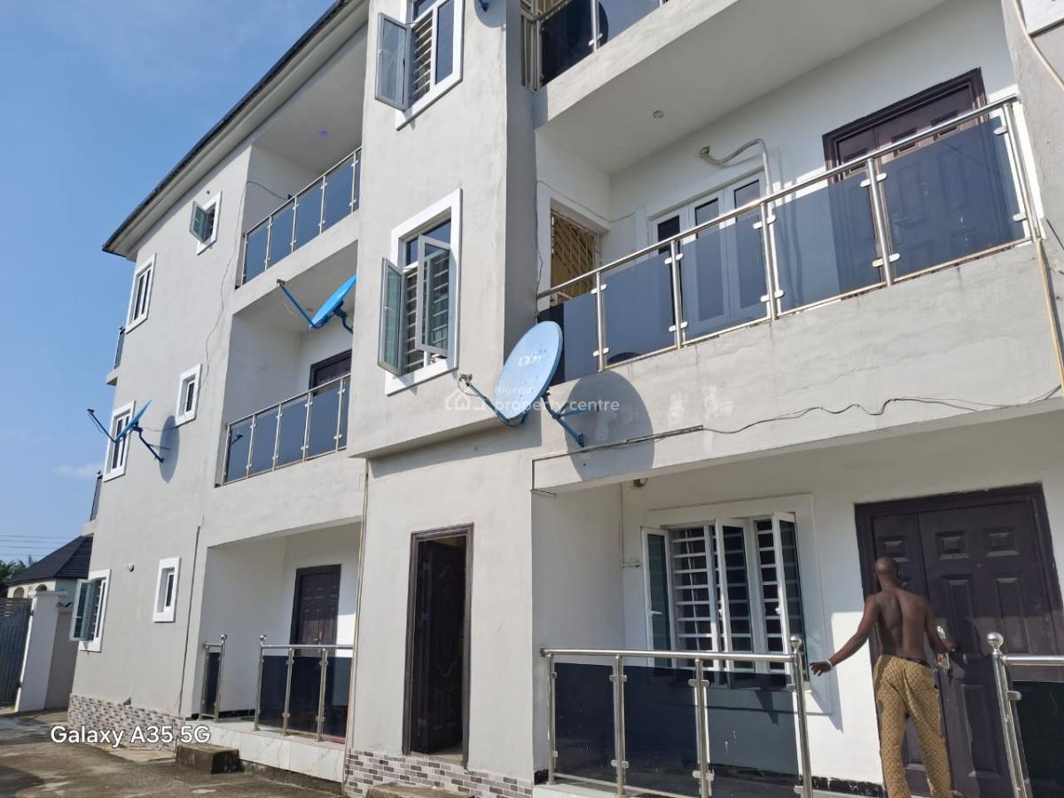 Neat Two Bedroom Apartment in a Good and Secured Estate, Road 4 ,good News Estate, Sangotedo, Ajah, Lagos, Flat / Apartment for Rent
