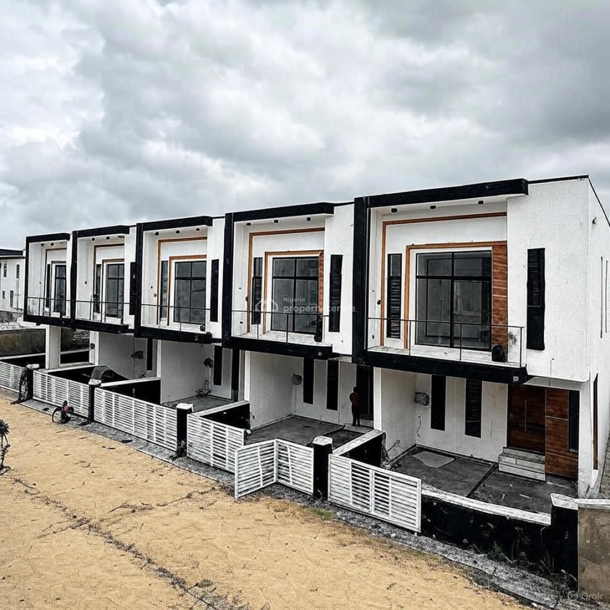 Spacious 4 Bedroom Terrace Duplex, Ikota, Lekki, Lagos, Terraced Duplex for Sale