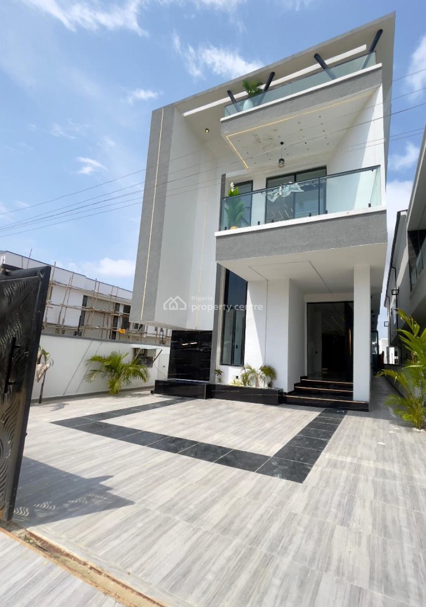 Luxury Smart 5 Bedroom Duplex with Swimming Pool and Bq, Ajah, Lagos, Detached Duplex for Sale