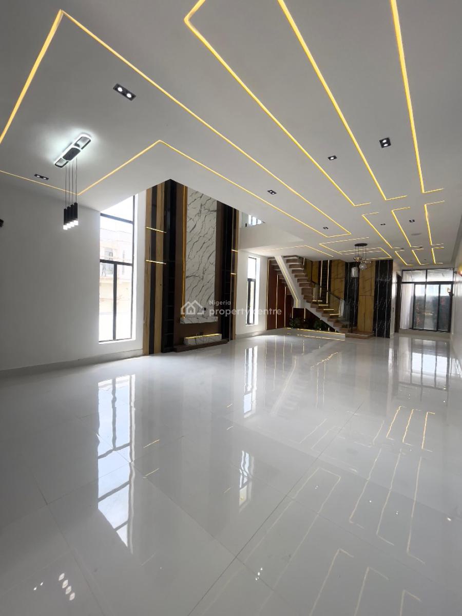 Luxury Smart 5 Bedroom Duplex with Swimming Pool and Bq, Ajah, Lagos, Detached Duplex for Sale