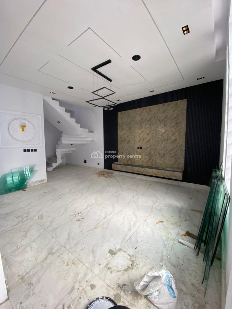4 Bedroom Semi Detached Duplex with Bq, Lekki Palm City, Ajah, Lagos, Semi-detached Duplex for Sale
