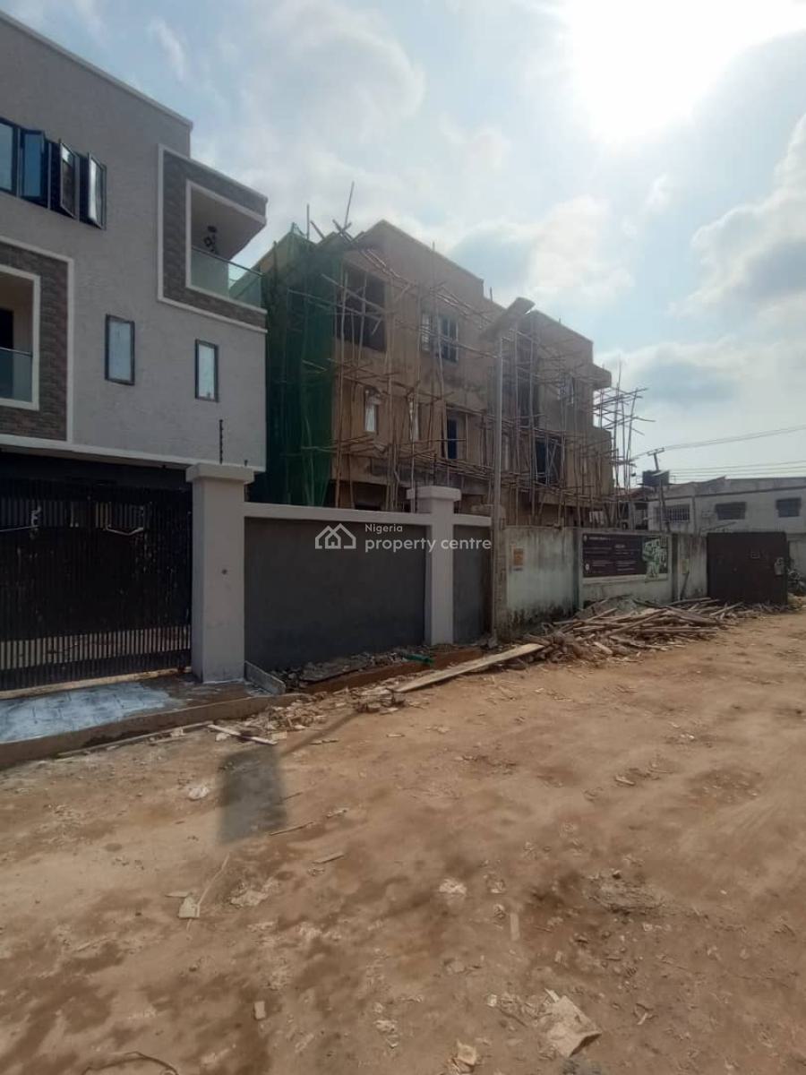 Newly Built 2 Units of 4 Bedroom Terrace Duplex, By Road Safety Office, Akiode, Ojodu, Lagos, Terraced Duplex for Sale