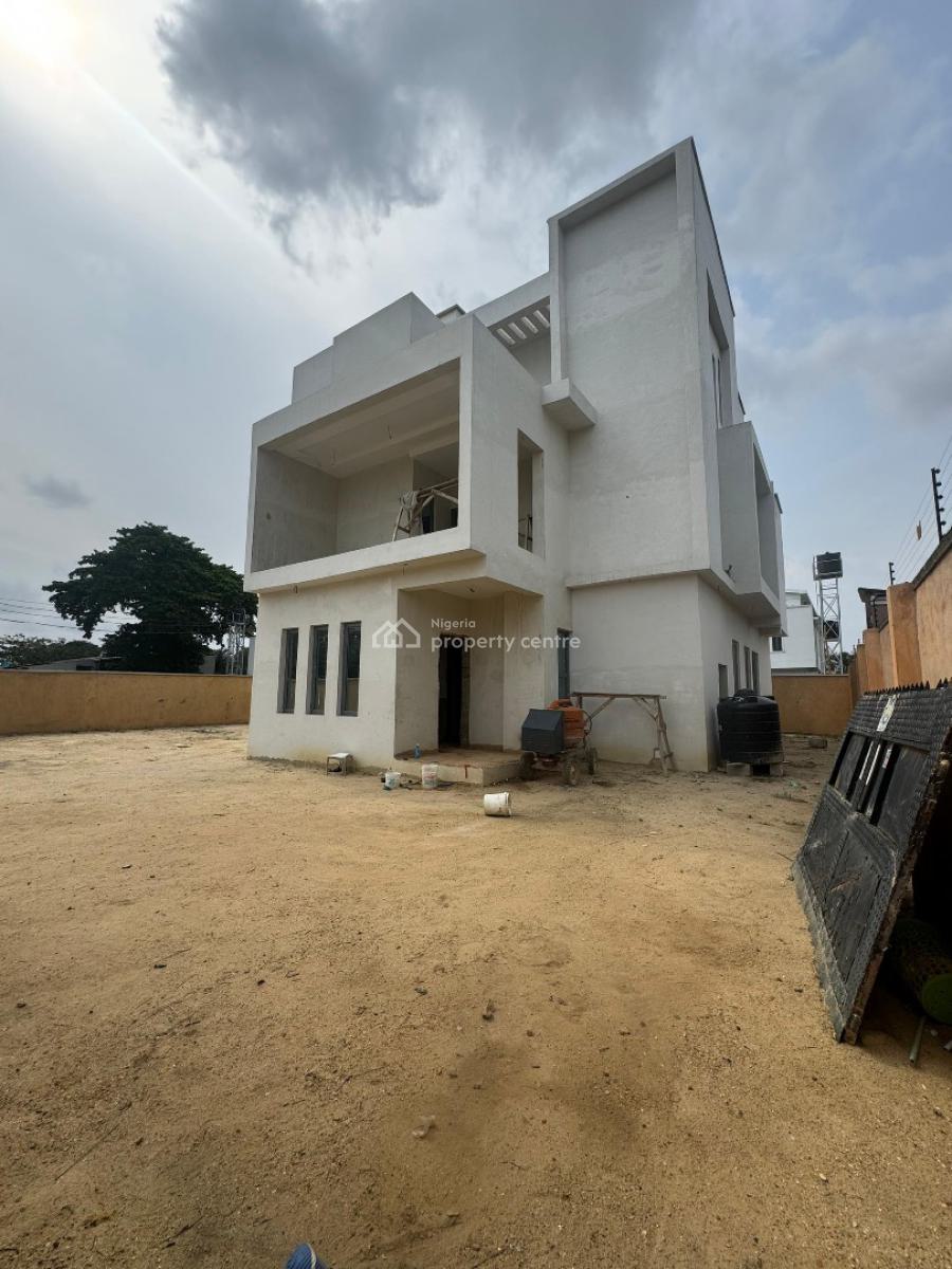 Nicely Built 6 Bedroom Mansion Plus Study,2 Units of 1 Bedroom Bq, Executively Built Home with 2 Miniflat Bq in a Serene Neighborhood, Ikeja Gra, Ikeja, Lagos, Detached Duplex for Sale
