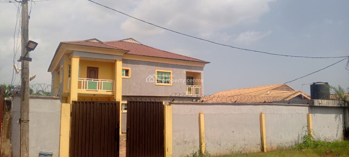 Executive 6 Bedroom Duplex with 2 Bedroom Bungalow & Gate House, Short Drive From Ikeja Airport, Along Lagos Ibadan Expressway, Berger, Arepo, Ogun, Detached Duplex for Sale